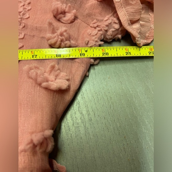 Andree By Unit Embellished Textured Womens Dress Size Large‎ Pink - Picture 8 of 11